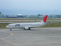 JA8953 @ RJNK - Boeing 737-4K5/JAL/Komatsu - by Ian Woodcock