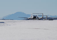 N504AX @ KAPA - Formation takeoff on 17L with n700lj with Pikes Peak in the background. - by Bluedharma