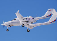N504AX @ KAPA - Adam Aircraft Approach to 17L - by Bluedharma
