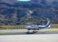 N110AM @ SZP - 1996 Moravan Zlin Z242L fully aerobatic, Lycoming AEIO-360-B 200 Hp, landing roll Rwy 04 - by Doug Robertson