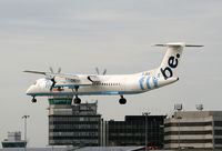 G-JECR @ EGCC - Flybe dash 8 - by Kevin Murphy