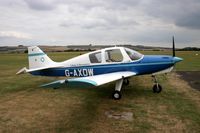 G-AXDW @ OLD SARUM - BEAGLE PUP - by martin rendall