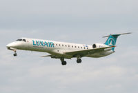 LX-LGJ @ EGCC - Luxair Embraer - by Kevin Murphy