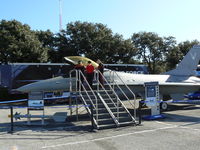 75-0745 - First Production F-16 - Now used as a traveling exhibit for USAF Recuriting - At TCU - Ft. Worth, TX - by Zane Adams