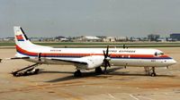 N860AW @ ORD - Seen here at Chicago O'Hare in 1992 operating under the United Express banner - by Terry Fletcher