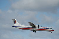 N548AT @ KMIA - ATR-72-212A - by Mark Pasqualino