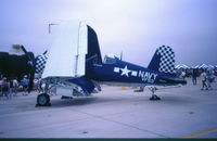N97GM @ KNKX - Taken at NAS Miramar Airshow in 1988 (scan of a slide) - by Steve Staunton