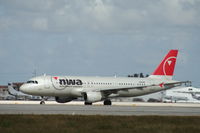 N351NW @ KMIA - Airbus A320