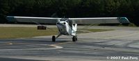 N19HY @ SFQ - Always nice to see a taildragger taxi in - by Paul Perry