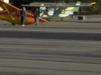 N6230L @ SZP - 1964 Schweizer SGU 2-22E Glider, Son & Dad  landed on Rwy 22 - by Doug Robertson