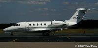 N77LX @ SFQ - Coming past, the very sleek Citation III - by Paul Perry