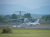 16-5665 @ RJFN - Kawasaki T-4/Nyutabaru AB ( behind is C1 68-1019) - by Ian Woodcock