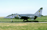 XX840 @ EGQS - In the late nineties the Jaguar fleet saw its transition from camouflge pattern to plain grey. This was one of the first grey Jags up in scotland, I think. - by Joop de Groot