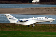 N420CH @ KPDX - Just after take off.  Parts of the Columbia river are seen in the background - by Shabbir A. Bashar, PhD