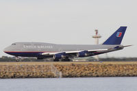 N178UA @ YSSY - United Airlines 747-400 - by Andy Graf-VAP