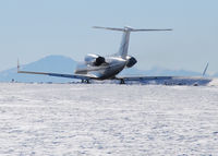 N128AB @ KAPA - Takeoff on 17L with Pikes Peak in the distance. - by Bluedharma