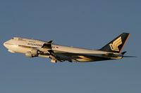 9V-SPC @ YSSY - Singapore Airlines 747-400 - by Andy Graf-VAP