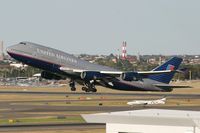 N104UA @ YSSY - United Airlines 747-400 - by Andy Graf-VAP