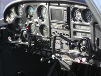 G-AVLT @ EGBT - Cockpit of PA-28 at Turweston - by Simon Palmer