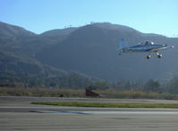N18BL @ SZP - 2007 Bertz VAN's RV-8, Lycoming IO-360 180 Hp, takeoff climb Rwy 22 - by Doug Robertson