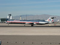N497AA @ KLAS - American Airlines / 1989 Mcdonnell Douglas DC-9-82(MD-82) - by Brad Campbell