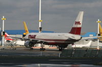 G-BIKK @ EBBR - DHL apron - by Daniel Vanderauwera