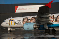 OE-LBC @ VIE - Austrian Airlines Airbus 321 in Euro 2008 colors - by Yakfreak - VAP