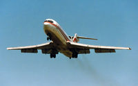 N54332 @ DFW - TWA 332 landing at DFW @ 1990 - This aircraft was scrapped 06/99 - by Zane Adams