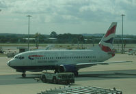G-GFFI @ EGKK - British Airways 737 push back at London Gatwick - by John J. Boling