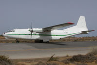 EL-AKZ @ SHJ - Santa Cruz Antonov 8 - by Yakfreak - VAP