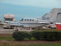 N2219Q @ PIE - Parked at St. Petersburg/Clearwater, 1968 Cessna 421A, c/n 421A0019 - by Timothy Aanerud