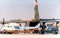 747 @ FTW - Greek C-130H at Meacham Field making a pickup from Bell Helicopter