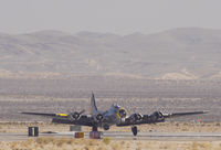 N390TH @ KLSV - The flying Fortress just landed ! - by Mike Khansa