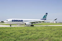 F-HBIL @ LMML - Corsair A330-200