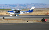 N468H @ SQL - 2004 Cessna 182T beginning take-off roll @ San Carlos Airport, CA - by Steve Nation