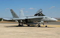 164635 @ PRB - VFA-25 Boeing/MDD FA-18C NK-403 USS Ronald Reagan for airshow @ Paso Robles Municipal Airport, CA - by Steve Nation