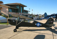 N47503 @ PRB - 1943 Aeronca 0-58B as U.S. Army 43-8121 Kilroy @ Paso Robles Municipal Airport, CA - by Steve Nation