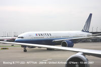 N777UA - Passing Therminal-2 Chicago O'Hare Int'l - by Loe M M Baltussen, NL