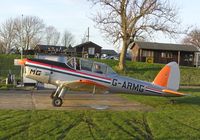 G-ARMG @ XBID - Chipmunk based at Bickmarsh / Bidford airfield - by Simon Palmer