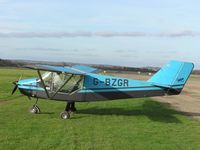 G-BZGR @ EGBL - Coyote parked at Long Marston - by Simon Palmer