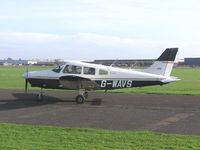 G-WAVS @ EGBW - PA-28 taxiing at Wellesbourne - by Simon Palmer