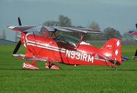 N531RM @ EGBK - Pitts S-2 visiting Sywell - by Simon Palmer