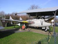 XK590 @ EGBW - Vampire T.11 preserved at Wellesbourne - by Simon Palmer