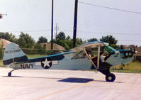 N67634 @ GKY - Piper Navy NE-2  at Arlington - Preparing for it's 50th anniversary flight - Delivered to US Navy 08.09.45 - by Zane Adams