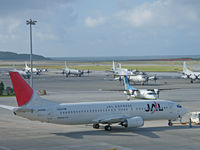 JA8992 @ ROAH - Boeing 737-446/JAL Express/Naha - by Ian Woodcock