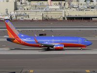 N600WN @ PHX - Recently fitted with blended winglets - by John Meneely