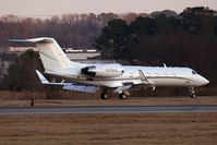 N428AS @ ORF - Sandler Management Group Gulfstream G-IV N428AS taxiing to the business jet terminal after on Taxiway Foxtrot after arrival on RWY 5 from Naples Municipal (KAPF). - by Dean Heald