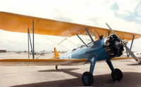 N921WS @ GPM - Stearman at Grand Prairie - This aircraft has been shown flying in Europe