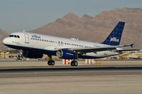 N655JB @ KLAS - jetBlue Airways - 'Something About Blue' / 2007 Airbus A320-232 - by Brad Campbell