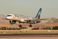 XA-MTY @ LAS - Aladia Airlines XA-MTY landing on RWY 25L. - by Dean Heald